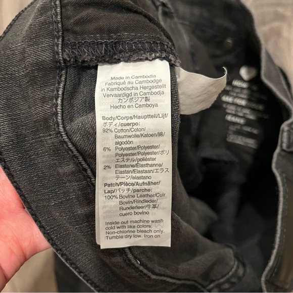 Madewell High-Rise Black Skinny Jeans - Picture 6 of 6